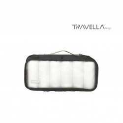 Charcoal travel luggage & home organising packing cubes and a Jumbo/laundry bag